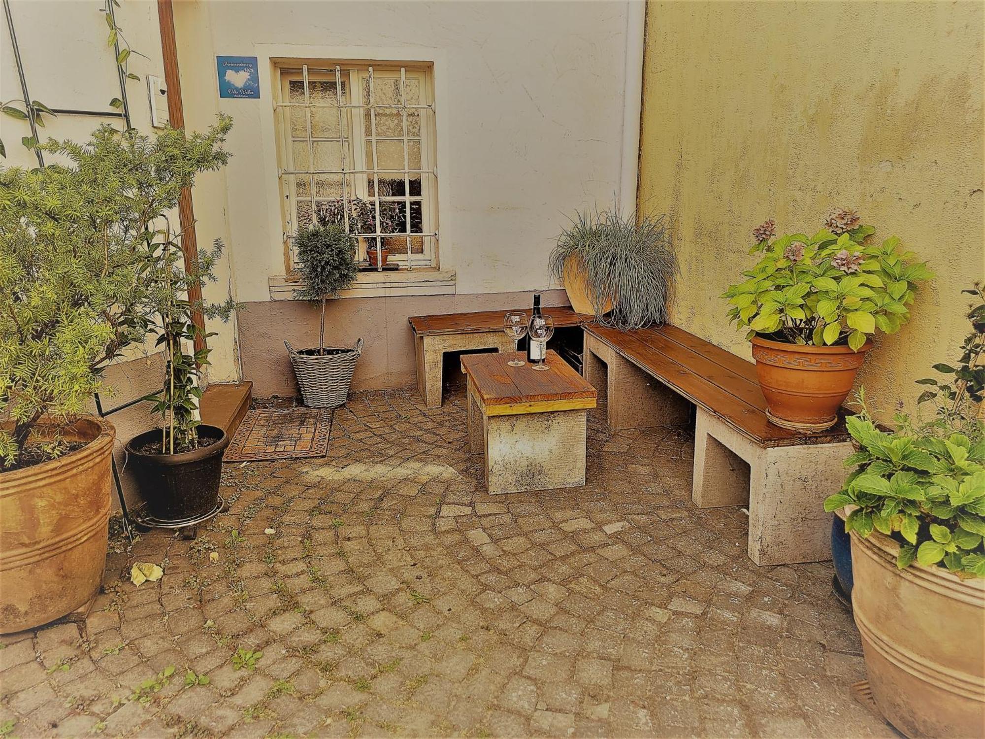 Ferienwohnung Villa Wolke ザンクト・ヴェンデル エクステリア 写真